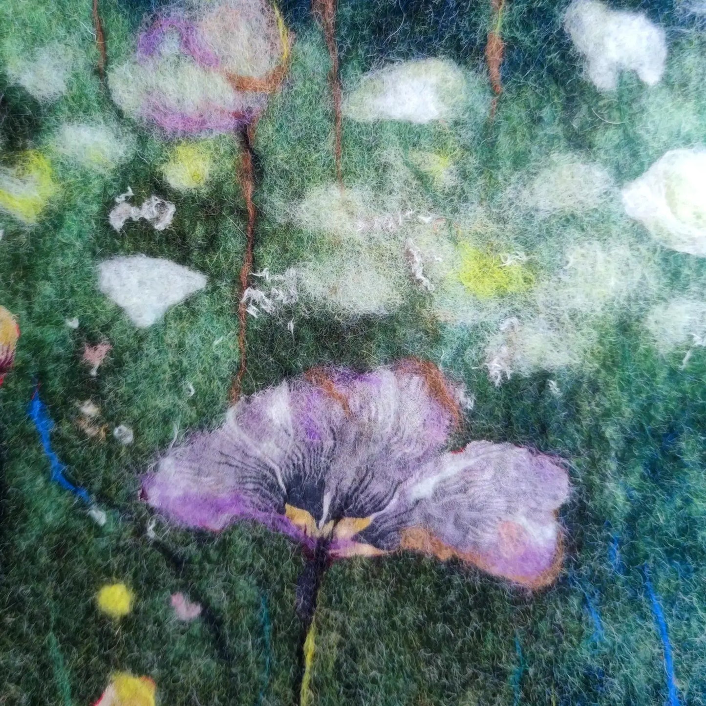 *RESERVED* Wool Painting ”The Choice Within” from the Alternative Space collection