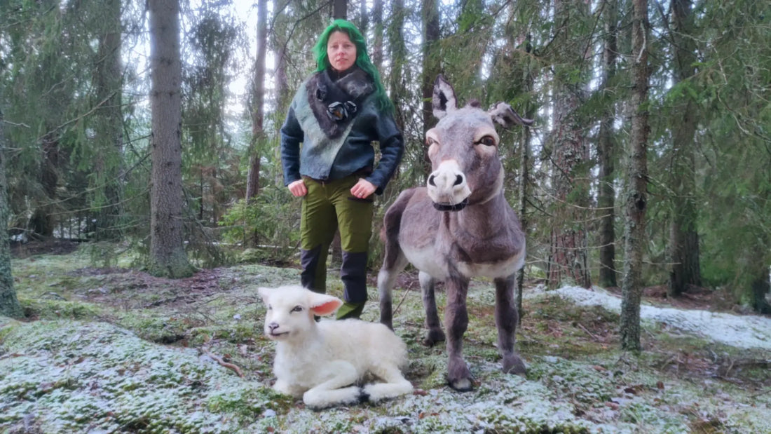How Dreams Come True. A life-sized nativity scene in the parsonage of Kuopio